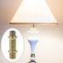 6 1.57"/40mm KUMGROT Pcs Double Ended Straight Tube Light Pole Kit with Connector Lamp Hardware Fittings for Pendant