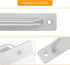 2 Pack Aluminium Alloy Closet Door Handles with Plate, 7.1 Inch /180 mm Sliding Door Pull Handle