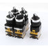 AC 440V 10A, 2 Positions DPST Rotary Selector Select Switch Latching Lock uxcell (5 Piece)