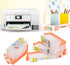 Empty Refillable Printer Ink Cartridge with Permanent Chip for PIXMA TS702 TR7520 TR8520 TR8620 Printers