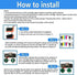 LCL Compatible Ink Cartridge Replacement for Lexmark 100XL 105XL 108XL 14N1068 14N1069 14N1070 14N1071 High Yield