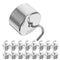 MAGICLULU 50pcs 20g Double Hooked Weights Set, Chrome-Plated Physics Lab Calibration Weight