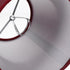 2pcs Bulb Kichvoe Small Clip on Lampshade, Barrel Red Fabric Lamp Shades Clip On for Table Chandeliers Wall Floor Lamp