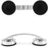 2 Pack QWORK Glass Door Suction Handle, Shower Grab Bars Suction Handle, Non-Porous Absorption Handles for Cabinet