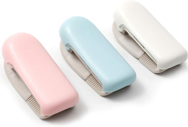 Washi Tape Cutter Set of 3 - Mini Tape Dispenser, Portable Handy Masking Tape Cutting Tool for Home Office