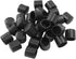 Dijedev 32Pcs 1/2 Inch (12mm) Round Black Rubber Furniture Leg Caps, Table Chair Leg Tips Caps, Floor Protectors