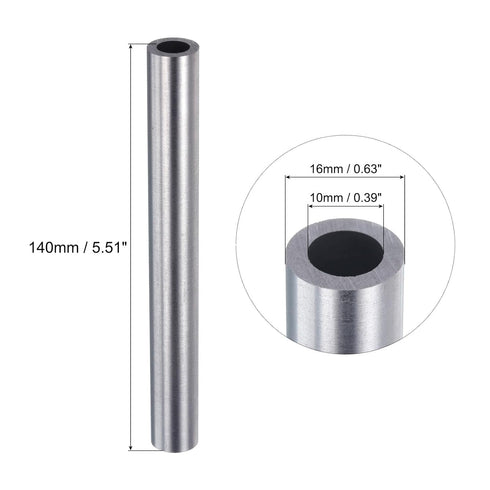 MECCANIXITY Graphite Tube Graphite Stir Rod Stick Crucible Stir Stick 5.5In Length 0.6In Outer Diameter for Stirring Liquid Metals,Melting,Casting 2Pcs