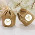 Thank You Label Sticker - 1.5" Round, 500 Labels per Roll for Birthday, Wedding, Gift, Bridal Shower (White/Gold)
