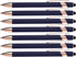 Rose Gold Rubberized Soft Touch Ballpoint Pen with Stylus Tip, Premium Metal Pen, Black Ink, Medium Point (Blue, 7 Pack)