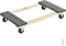 VEVOR Furniture Dolly, 1000 lbs Load Capacity, 18" x 30", 4 x