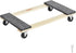 VEVOR Furniture Dolly, 1000 lbs Load Capacity, 18" x 30", 4 x