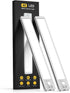 MCGOR 10inch Under Cabinet Lighting, 2 Pack Rechargeable Motion Sensor Light Indoor,
