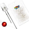 Novelty Place 100pcs 5mm Clear LED Diode Lights - Bright Transparent DC