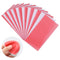 Base Plate Wax Orthodontic Dental Wax Sheets, 20PCS Red Utility Bite Wax for Modelling, Filling, Lab Equipment