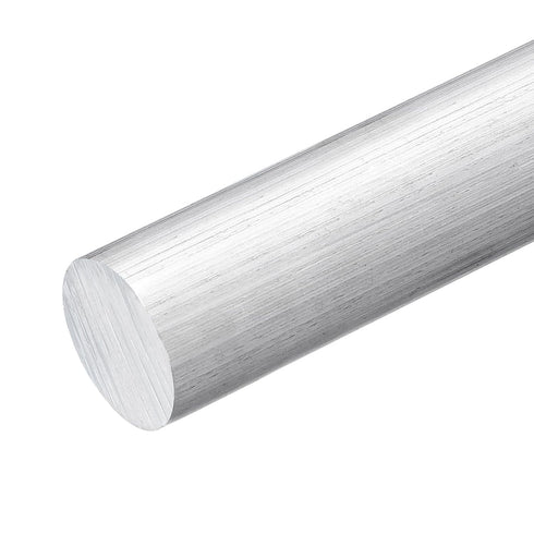 uxcell 1Pcs 1 1/2"(38mm) Dia Round Aluminum Rod, 12"(305mm) Long 6061 Solid Lathe Bar Stock for DIY Crafts