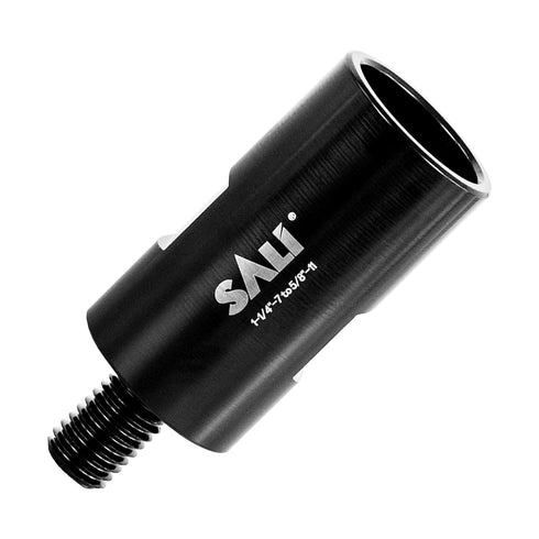SALI Hardened Steel Core Drill Adapter Convertor, 1-1/4"-7 Female to 5/8"-11 Male, Ideal for Diamond Core Bits