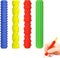 jiexiato Sensory Pencil Grips Set for Kids and Adults, Silicone Pencil Sleeve Educational