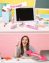 Kitty Mini Stapler with 1,000 Staples/Box, Staples Remover Set, School, Office Stationery, Mini Stapler Set