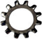 #8 Stainless Steel External Tooth Star Lock Washers, Pack of 100pcs by Marine Bolt Supply