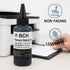 BCH Premium Black Stamp Ink Refill | Quick-Dry Permanent & Waterproof Ink for Self Inking Rubber Stamps