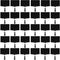 ZHENGMAI 30 Pack Mini Plastic Chalkboard Sign with Clip, Double Sided Rotating Reuse