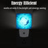 FSHVQKD Floating Sharks Night Light,Plug Into Wall with Dusk to Dawn Light Sensors, Warm Nightlights for Bedroom
