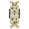 ENERLITES Hospital Grade Outlet, Industrial Grade Duplex Receptacle, 20A 125VAC, Ivory