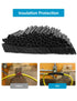 650 Pcs Black Heat Shrink Tubing, innhom UL Approved 2:1 Electrical Cable Wire Kit Set for Long Lasting Insulation