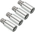 PATIKIL Sloped Ceiling Light Adapter, 4 Pack 360 Degree M10 Thread Chandeliers