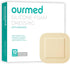 Ourmed Silicone Foam Dressing with Border Adhesive - Large Absorbent Waterproof Bandage
