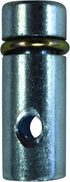 Shepherd Hardware 8748 2-Inch Thermoplastic Twin Wheel Caster, 5-Pack, 75-lb Load Capacity, Grey
