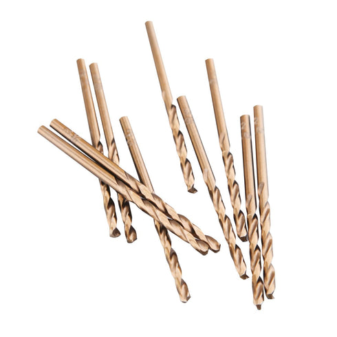 5/32" M35 Cobalt HSS Jobber Length Twist Drill Bit, Heavy Duty, Pack of 10