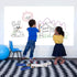 HAMIGAR Whiteboard Sticker for Wall - 17.7" x 78.7" Peel and Stick Whiteboard Wallpaper with 1 Marker