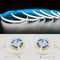 ZSLAIFU 2 Pack White USB Light Strip 5V COB Flexible Strip Light