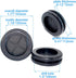 ECUDIS 1-3/16" ID Rubber Grommets, 1-1/2" Drill Hole Plugs for Wire Protection (Round, 8 Pcs)
