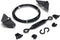 SANKINS Black Anti-Sag Gate Kits for Wooden Fence, Gate Support Cable Kit Hardware, 1 Pack Outdoor Repair Kit