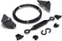 SANKINS Black Anti-Sag Gate Kits for Wooden Fence, Gate Support Cable Kit Hardware, 1 Pack Outdoor Repair Kit