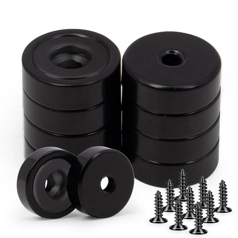 DUGUJIUJIAN Strong Magnets Heavy Duty Neodymium Wall Mount Magnetic Base, Epoxy Coating Super