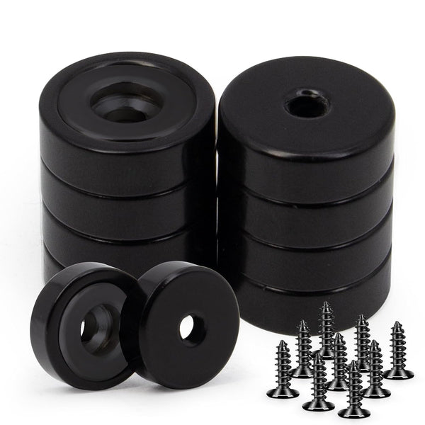 DUGUJIUJIAN Strong Magnets Heavy Duty Neodymium Wall Mount Magnetic Base, Epoxy Coating Super