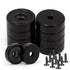 DUGUJIUJIAN Strong Magnets Heavy Duty Neodymium Wall Mount Magnetic Base, Epoxy Coating Super