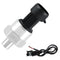 150 PSI Pressure Transducer Sensor with Connector Harness, 1/8"NPT Thread Stainless Steel for Oil Fuel Water Air