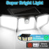 2 Pack 233 3 270 IP65 AmeriTop Solar Lights Outdoor, LED High Brightness Cordless Solar Motion Sensor Lights;