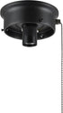 Aspen Creative 22104-01-1, 4-1/2" 5" 1-3/4" Flush Mount Ceiling Fixture Shade Holder Kit with On/Off Pull Chain Switch