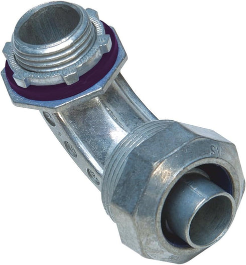 Sigma Engineered Solutions ProConnex 49470 Liquid-Tight 90° Connector, 1/2-in
