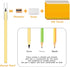 AUAUY 20PCS Inkless Pencil Replaceable Refill, Everlasting Pencils Replacement Head for Writing