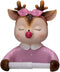 Zerodeko Wall-Mounted Toilet Paper Holder Cartoon Deer Design, Bathroom Tissue Rack with
