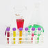 Plastic Test Tube Rack for 16mm Tubes, 60 Wells, White, Detachable (60 Hole)