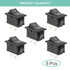 QTEATAK 5Pcs On/Off Boat Rocker Switch, 2 Pin 2 Position Snap, 12V 110V 250V