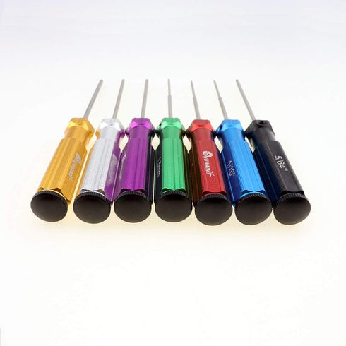 6 Color/7 Car/airplane,0.05IN-1/16IN-3/32IN-5/64IN-1.5MM-2.5MM-3.0MM(New (7 HUWAIMI Color Hex Wrencher Hex screwdriver