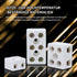 4 30A 250V 5.5mm Situations(1pcs) Way Ceramics Terminal Blocks, High Temp Porcelain Ceramic Connectors with Inlet